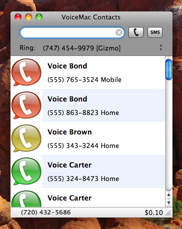 mac client for google voice